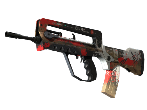 Buy CS2 rifle FAMAS | Roll Cage (Factory New) skin