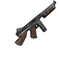 Buy Rust weapon Lowpoly Thompson skin