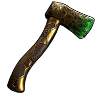 Buy Rust weapon Emerald Relic Hatchet skin