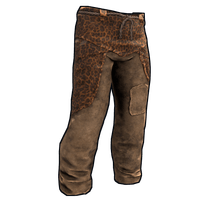 Buy Rust clothing Leopard Skin Pants skin