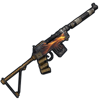 Buy Rust weapon Gold Phoenix SAR skin