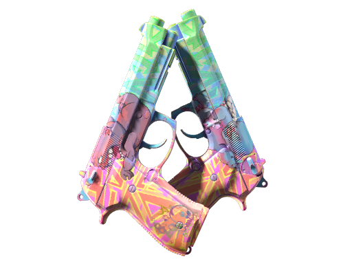 Buy CS2 pistol Dual Berettas | Sweet Little Angels (Minimal Wear) skin