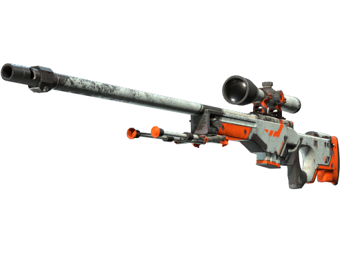 Buy CS2 sniper rifle StatTrak™ AWP | Asiimov (Battle-Scarred) skin