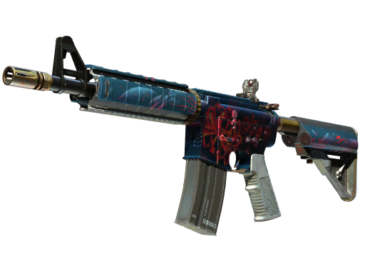 Buy CS2 rifle M4A4 | Spider Lily (Well-Worn) skin