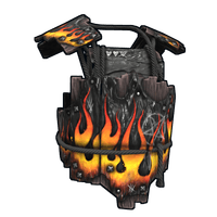 Buy Rust clothing Flame Anarchy Wood Armor Jacket skin