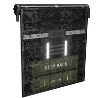 Buy Rust misc Reinforced Garage Door skin