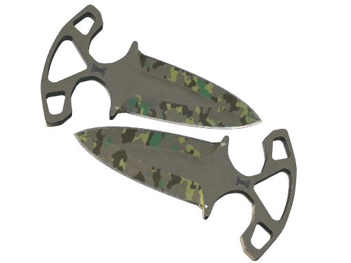 Buy CS2 knife ★ Shadow Daggers | Boreal Forest (Field-Tested) skin