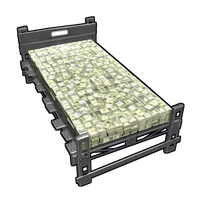 Buy Rust misc Worthless Papers Bed skin
