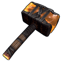 Buy Rust weapon Ancient Amber Hammer skin