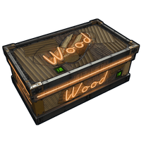Buy Rust misc Neon Wood Storage skin