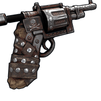 Buy Rust weapon Metalhead Revolver skin