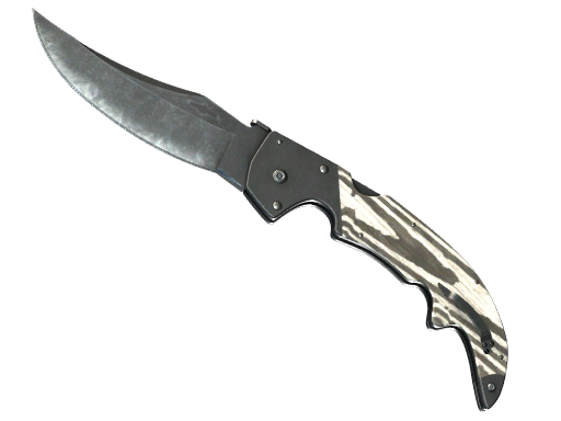 Buy CS2 knife ★ StatTrak™ Falchion Knife | Black Laminate (Minimal Wear) skin