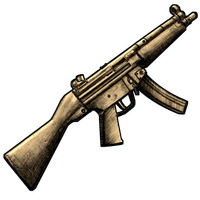 Buy Rust weapon Charcoal Sketch MP5 skin