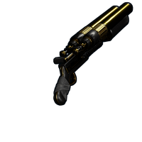 Buy Rust weapon Black Gold DBS skin