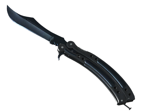 Buy CS2 knife ★ Butterfly Knife | Blue Steel (Minimal Wear) skin