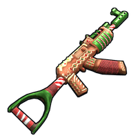 Buy Rust weapon Gingerbread AK skin