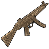 Buy Rust weapon Fossil MP5 skin