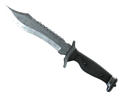 Buy CS2 knife ★ Bowie Knife | Damascus Steel (Field-Tested) skin