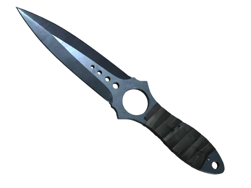 Buy CS2 knife ★ StatTrak™ Skeleton Knife | Blue Steel (Minimal Wear) skin