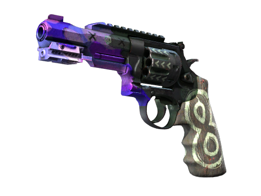Buy CS2 pistol StatTrak™ R8 Revolver | Crazy 8 (Field-Tested) skin