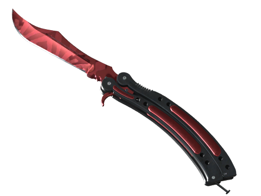 Buy CS2 knife ★ StatTrak™ Butterfly Knife | Slaughter (Factory New) skin