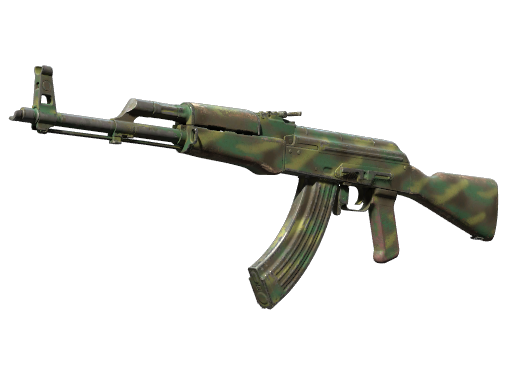 Buy CS2 rifle AK-47 | Jungle Spray (Field-Tested) skin