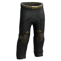 Buy Rust clothing Black Paladin Pants skin