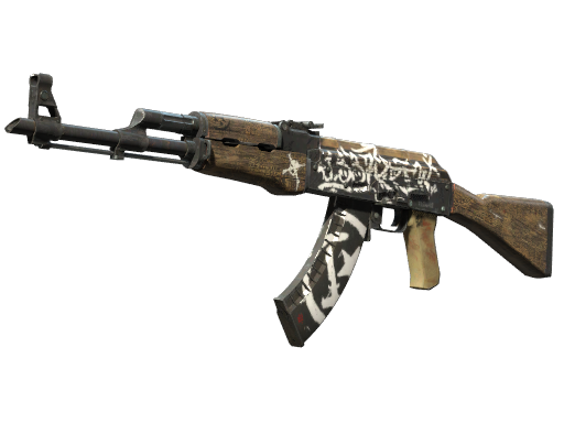 Buy CS2 rifle StatTrak™ AK-47 | Wasteland Rebel (Minimal Wear) skin