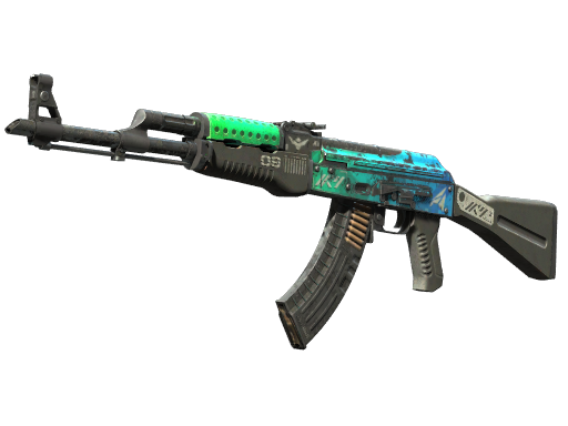 Buy CS2 rifle AK-47 | Ice Coaled (Battle-Scarred) skin