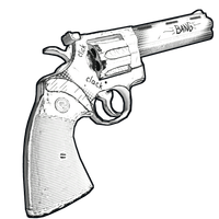 Buy Rust weapon Comics Python skin