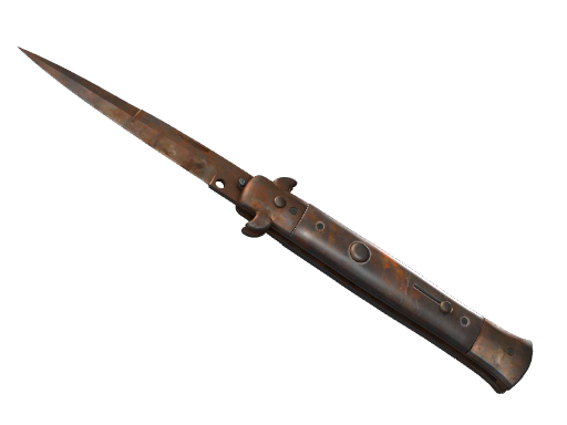 Buy CS2 knife ★ StatTrak™ Stiletto Knife | Rust Coat (Battle-Scarred) skin