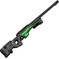 Buy Rust weapon Ghost Flame L96 skin
