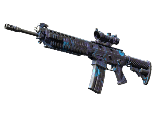 Buy CS2 rifle StatTrak™ SG 553 | Aloha (Field-Tested) skin