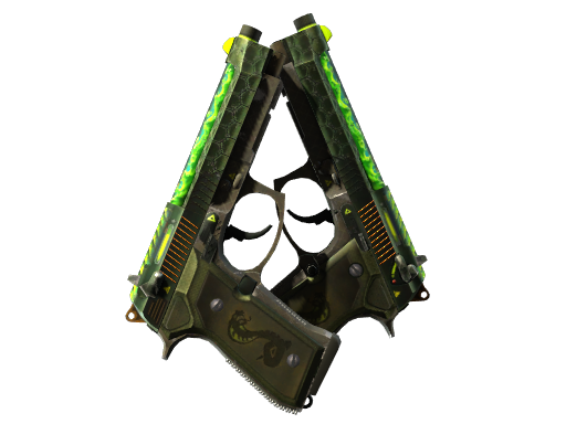 Buy CS2 pistol Dual Berettas | Cobra Strike (Field-Tested) skin