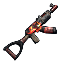 Buy Rust weapon Jack O Lantern - AK47 skin