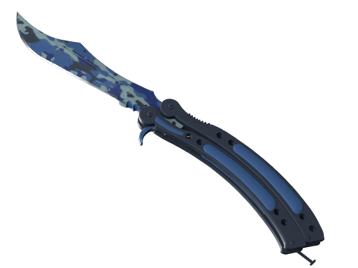 Buy CS2 knife ★ StatTrak™ Butterfly Knife | Bright Water (Factory New) skin