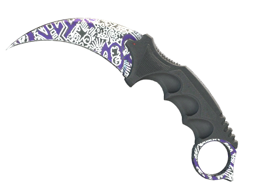 Buy CS2 knife ★ StatTrak™ Karambit | Freehand (Factory New) skin
