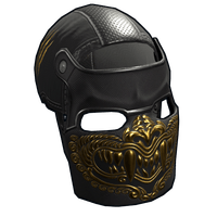 Buy Rust armor Dragon Rage Facemask skin