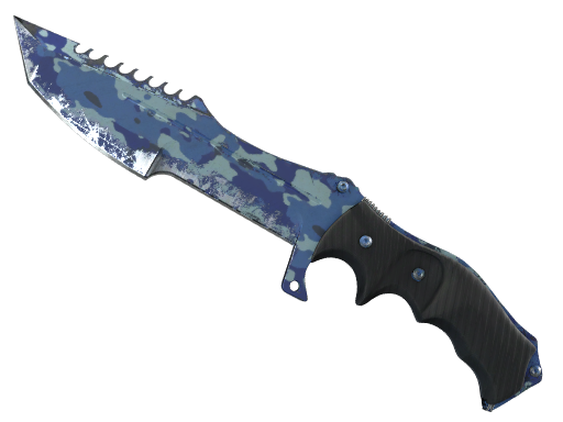 Buy CS2 knife ★ Huntsman Knife | Bright Water (Well-Worn) skin