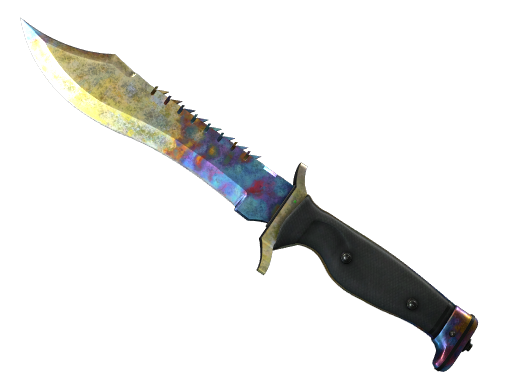 Buy CS2 knife ★ Bowie Knife | Case Hardened (Battle-Scarred) skin