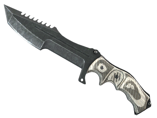 Buy CS2 knife ★ Huntsman Knife | Black Laminate (Minimal Wear) skin