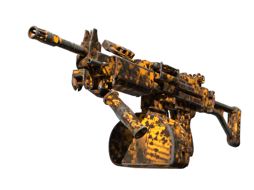 Buy CS2 machinegun Negev | Nuclear Waste (Well-Worn) skin