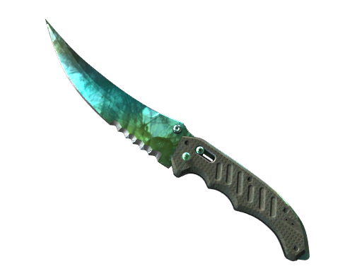 Buy CS2 knife ★ StatTrak™ Flip Knife | Gamma Doppler (Factory New) skin