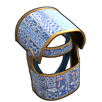 Buy Rust armor Porcelain Helmet skin