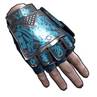 Buy Rust clothing Azul Roadsign Gloves skin