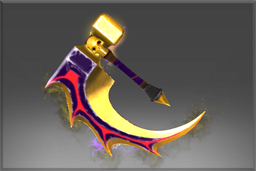 Buy Dota 2 wearable Golden Offhand Basher of Mage Skulls skin
