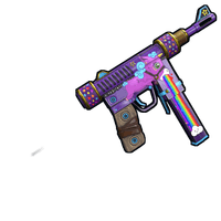 Buy Rust weapon Rainbow Pony SMG skin