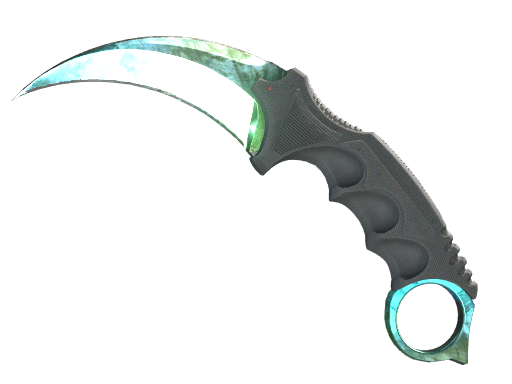 Buy CS2 knife ★ StatTrak™ Karambit | Gamma Doppler (Factory New) skin