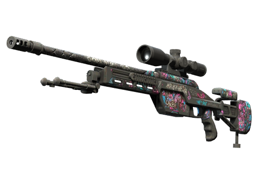 Buy CS2 sniper rifle StatTrak™ SSG 08 | Fever Dream (Battle-Scarred) skin