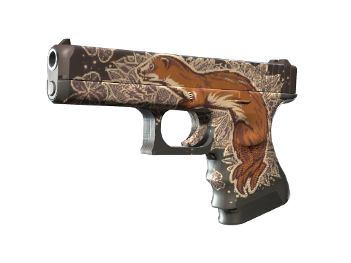 Buy CS2 pistol StatTrak™ Glock-18 | Weasel (Factory New) skin